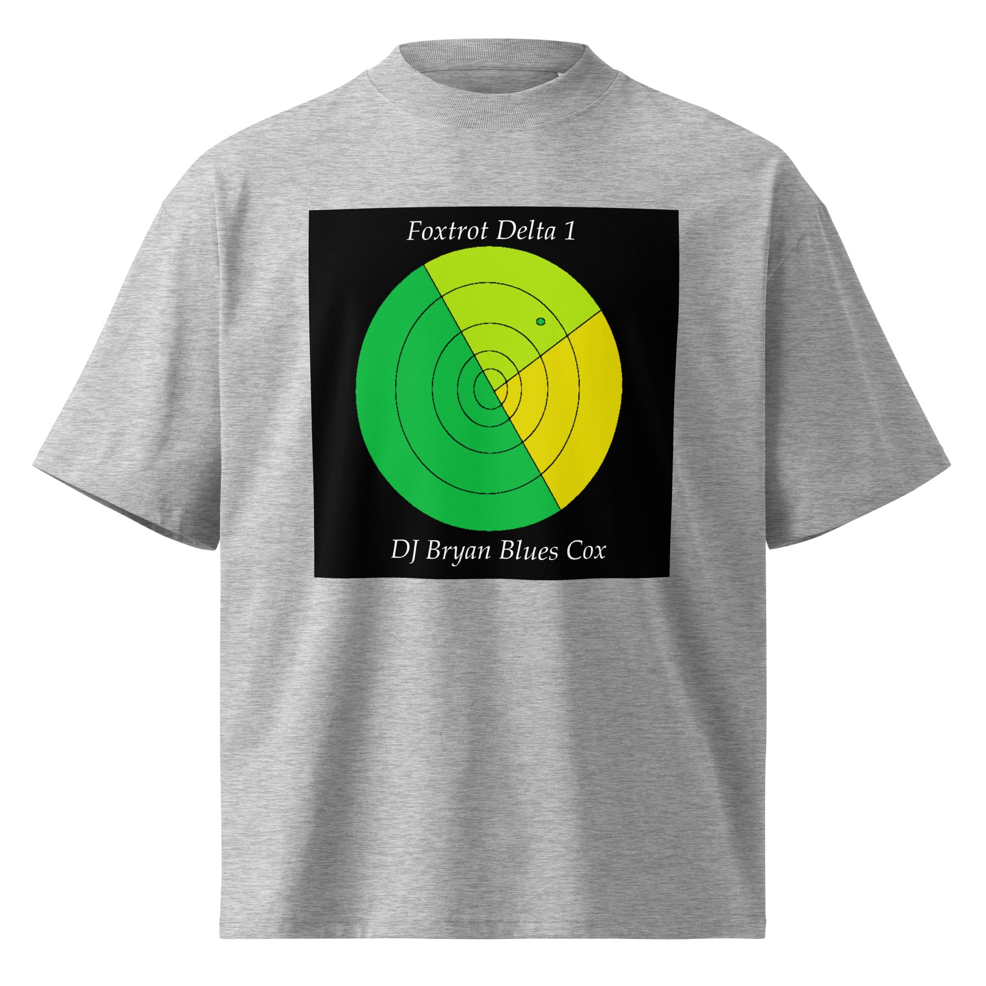 Foxtrot Delta 1 - Unisex Oversized High Neck T-Shirt