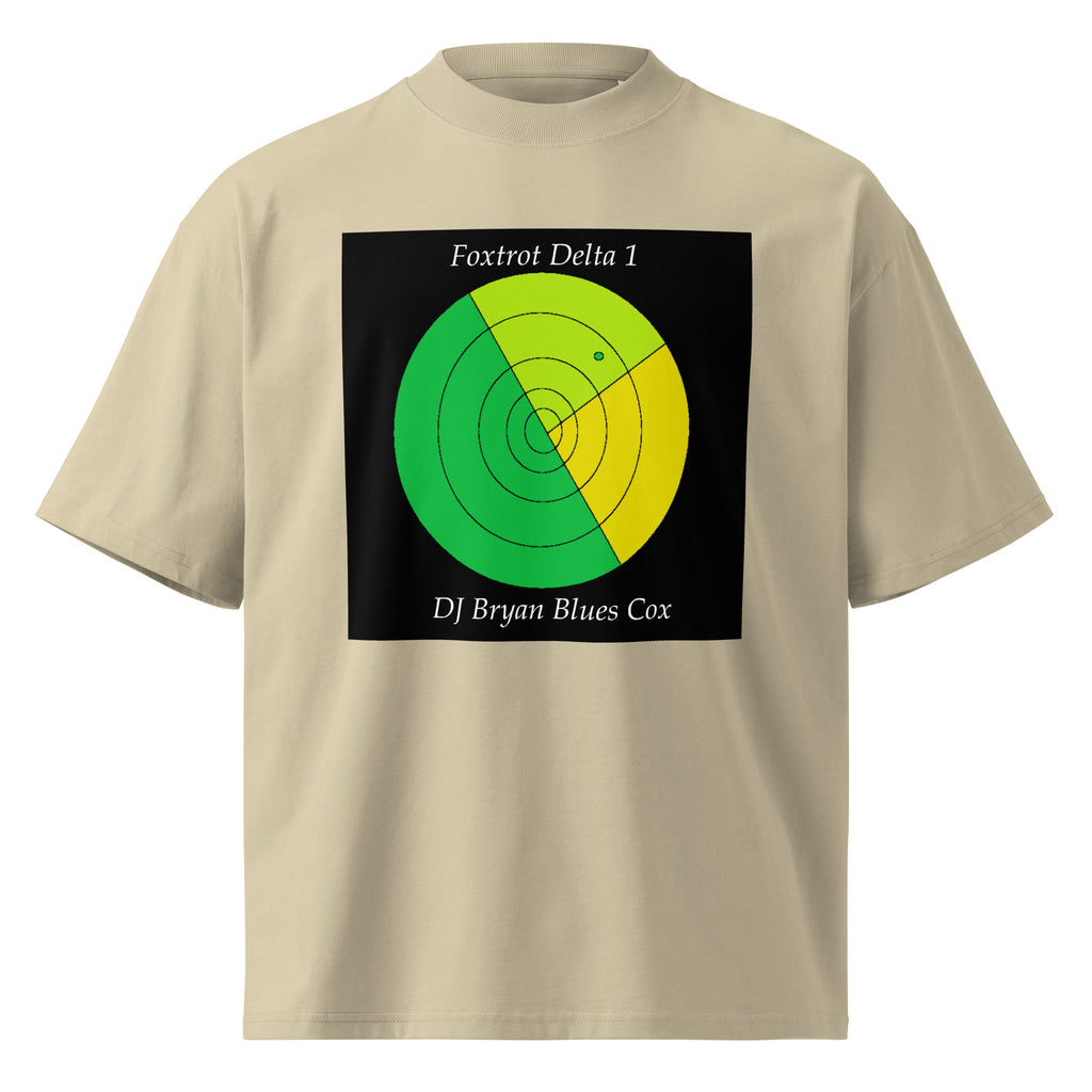 Foxtrot Delta 1 - Unisex Oversized High Neck T-Shirt